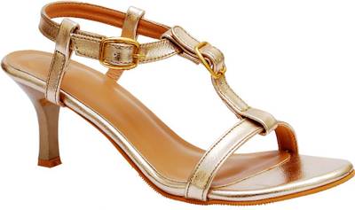 Ilo Women Gold Heels