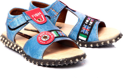 

Trilokani Boys Sports Sandals(Blue
