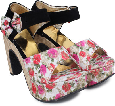 

London Steps Women Pink Heels