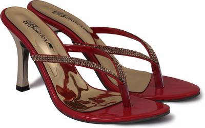Bellafoz Women Mehroon Heels
