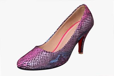 Visach Women Pink Heels