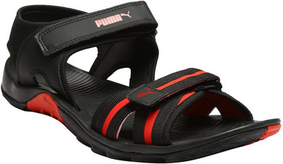 

Puma Men black-high risk red Sandals