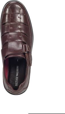 Khadim's Men Black Sandals