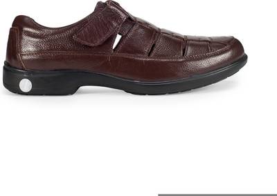 Khadim's Men Black Sandals