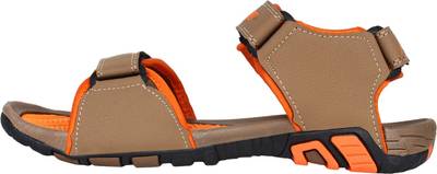 Aero Men TAN::BLK::ORG Sandals