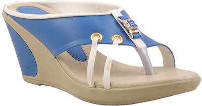 

Adorn Women Blue Wedges