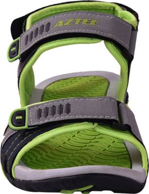Aztec Men Light Green, Grey Sandals