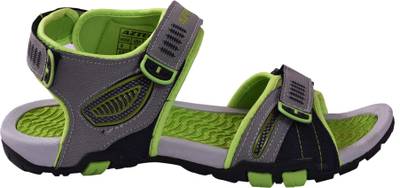 Aztec Men Light Green, Grey Sandals