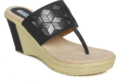 

Vendoz Women Black Wedges