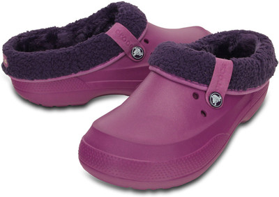 Crocs Women Purple Clogs