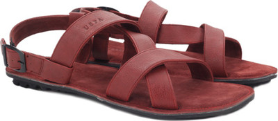 

U.S. Polo Assn Men BURGANDY Sports Sandals