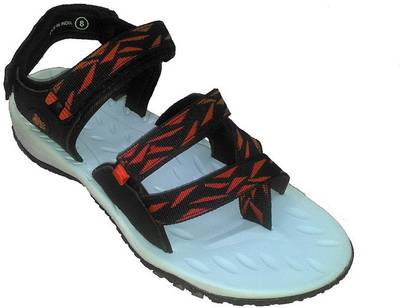 ABS Men BLACK/RED Sandals