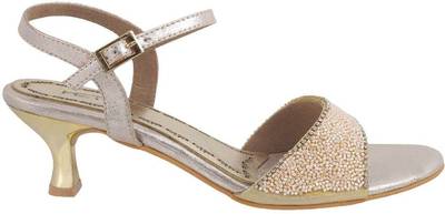 Metro Women 15,Gold Heels