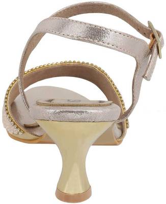 Metro Women 15,Gold Heels