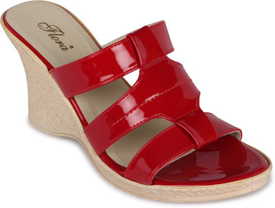 

Flora Women 05, Red Wedges