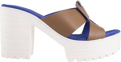 Mochi Women 22,Chikoo Heels