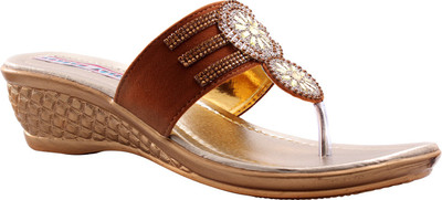 

Belly Ballot Women Brown Wedges