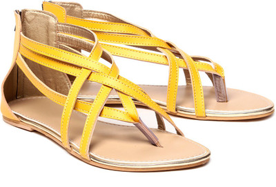 

Nell Women Yellow Flats