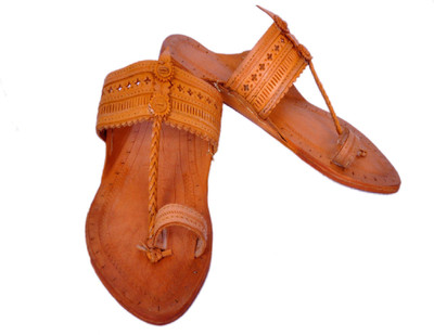 

Kolhapuri Men Tan Sandals