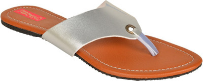 

Footrendz Women Silver Flats