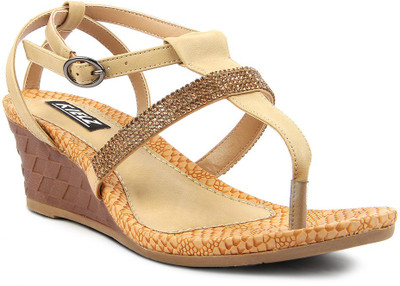 

Kielz Women Beige Wedges
