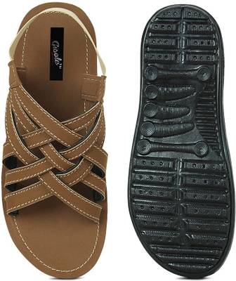 Gisole Men Black Sandals
