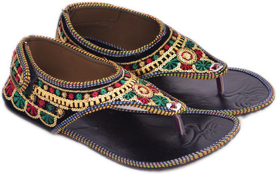 Myra Women Black Flats