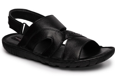 

Feather Leather Men Black Casual