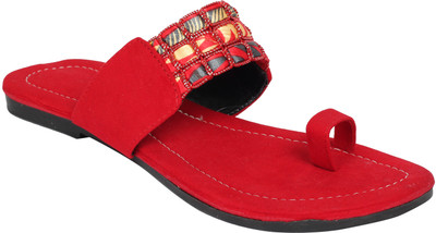 

Jade Women Red Flats