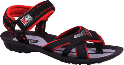 

Aztec Men Black, Red Sandals