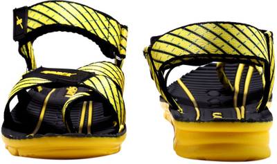 Sparx Men Olive Yellow Sandals