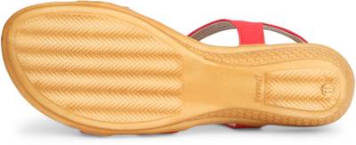 Jayn Martin Women Soothing Beige::Elegant Red Heels