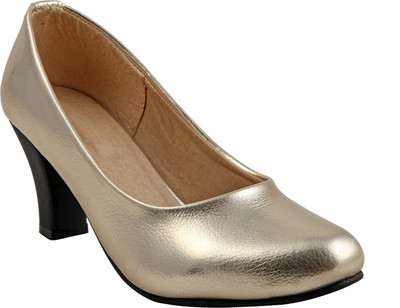 

Adorn Women Golden Heels