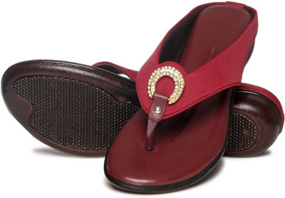 

WOMENO Women Red Flats