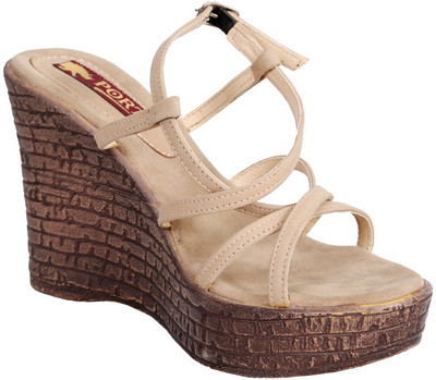 

Port Women White Wedges