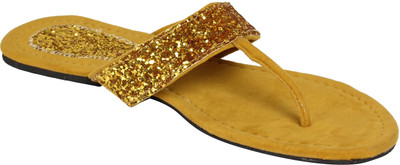 

Jade Women Yellow Flats