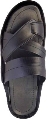 Shopolozy Men Black Sandals