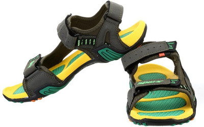 Sparx Men OliveYellow Sandals
