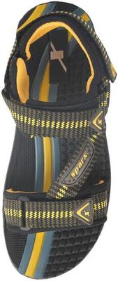 Sparx Men Black Sandals