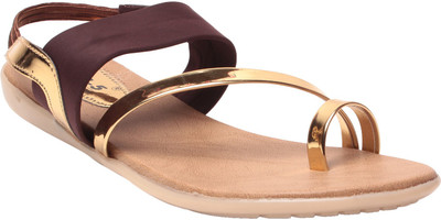 

MSC Women Brown Flats