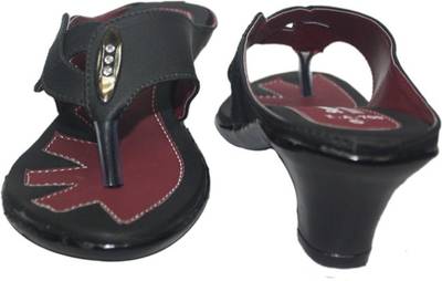 Supreme Leather Women 709black Heels