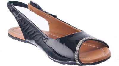 

Cws Girls Flats(Black