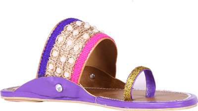 

Royal Collection Women Purple Flats
