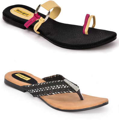 

Indirang Women Multicolor Flats