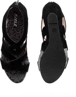 

Kielz Women Black Wedges