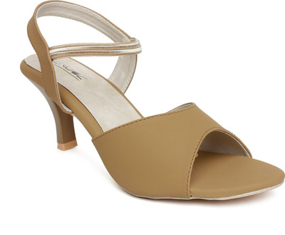 

Vendoz Women Beige Heels