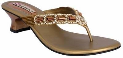 Indulgence Women Antiquegold Heels