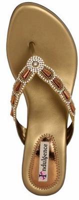 Indulgence Women Antiquegold Heels