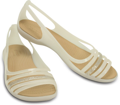 

Crocs Women Off white Flats