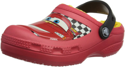 

Crocs Boys Sling Back Clogs(Red, Black